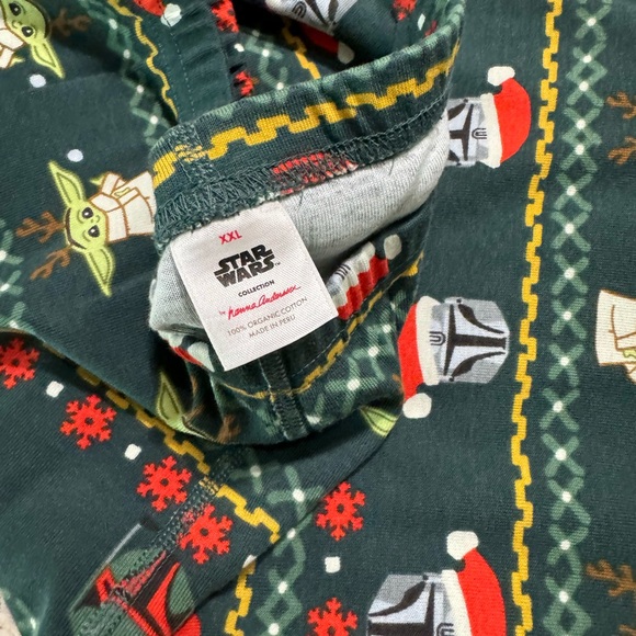 Adult Hanna Andersson Star Wars Christmas long John pajamas - Picture 2 of 2
